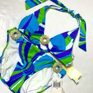 NWT- Trina Turk size 4 bikini